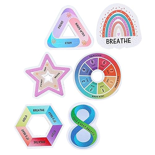 LOORGVEL 6 Stück Sensorische Aufkleber mit Strukturierter Oberfläche Beruhigende Fingertipp Sticker aus Leichtem und Peva Bunte Stressabbau Hilfen für Erwachsene LOORGVEL 6 Stück Sensorische Aufkleber mit Strukturierter Oberfläche Beruhigende Fingertipp Sticker aus Leichtem und Peva Bunte Stressabbau Hilfen für Erwachsene von LOORGVEL