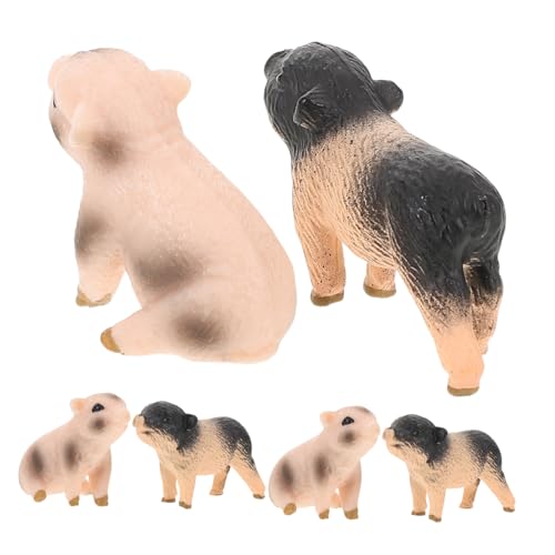 LOORGVEL 6 Stück Teiliges Realistische Resin Schweinefiguren Detailgetreue Bauernhoftiere Spielset Sicherer Kinderspielzeug Vielseitig als Tischdeko und Lernspielzeug Geeignet LOORGVEL 6 Stück Teiliges Realistische Resin Schweinefiguren Detailgetreue Bauernhoftiere Spielset Sicherer Kinderspielzeug Vielseitig als Tischdeko und Lernspielzeug Geeignet von LOORGVEL