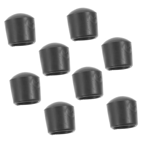 LOORGVEL 8 Stück Teiliges Foosball Endkappen aus Robustem PVC Praktische Schutzkappen für Tischfußballstangen Installieren Stoßdämpfend Passend für Standard Kickertische von LOORGVEL