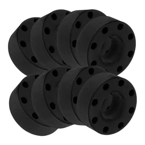 LOORGVEL 8 Stück Teiliges Foosball Gummipuffer aus Langlebigem Gummi Stoßabsorbierend Schützend für Tischfußballstangen Geeignet für Intensives Spiel und Präzise Kontrolle von LOORGVEL