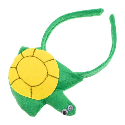 LOORGVEL Fluffy Schildkröten Haarband Plüsch Tierkopfschmuck Weiches Kopfband für Cosplay Party und Festliche Anlässe Originelles für Familie und Bekannte LOORGVEL Fluffy Schildkröten Haarband Plüsch Tierkopfschmuck Weiches Kopfband für Cosplay Party und Festliche Anlässe Originelles für Familie und Bekannte von LOORGVEL
