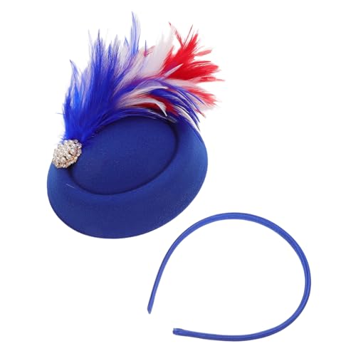 LOORGVEL Französisches Vintage Fascinator Hut mit Leichtes Braut Haaraccessoire für Hochzeiten Tee Partys und Festliche Anlässe Vielseitiges Lolita Kopfschmuck Rot LOORGVEL Französisches Vintage Fascinator Hut mit Leichtes Braut Haaraccessoire für Hochzeiten Tee Partys und Festliche Anlässe Vielseitiges Lolita Kopfschmuck Rot von LOORGVEL