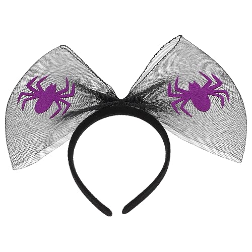LOORGVEL Halloween Kopfband mit Spinnenmotiv Leichtes Dekoratives Haarband für Erwachsene Strapazierfähig und Bequem für Kostümpartys Karneval und Halloween Dekoration von LOORGVEL