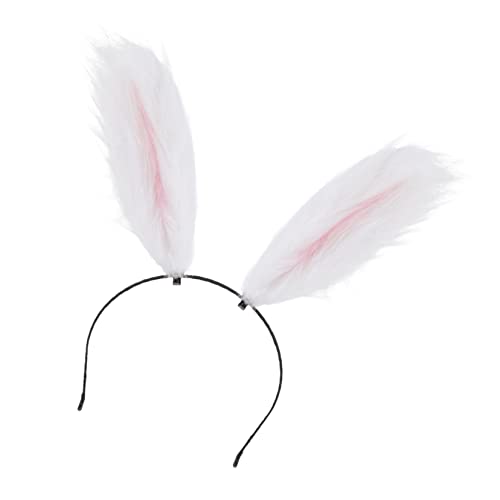 LOORGVEL Hasenohren Haarreif für Kostümparty Flauschiger Kopfschmuck für Festivals Hochzeiten und Cosplay Langlebig und Bequem Einzigartiges Design für Verschiedene Outfits LOORGVEL Hasenohren Haarreif für Kostümparty Flauschiger Kopfschmuck für Festivals Hochzeiten und Cosplay Langlebig und Bequem Einzigartiges Design für Verschiedene Outfits von LOORGVEL