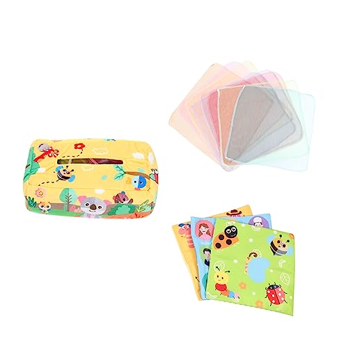 LOORGVEL Kasten Tissue-Box Kleinkinder Sensorisch Fürs Kleinkind -Accessoire Kleinkind Zubehör Plüsch von LOORGVEL