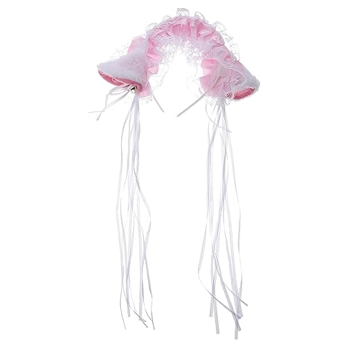 LOORGVEL Katzenohren Haarreif mit Glocken und Schickes Stirnband für Karneval Maskerade und Partys Perfektes Accessoire für Cosplay und Festliche Anlässe Geschenkidee LOORGVEL Katzenohren Haarreif mit Glocken und Schickes Stirnband für Karneval Maskerade und Partys Perfektes Accessoire für Cosplay und Festliche Anlässe Geschenkidee von LOORGVEL