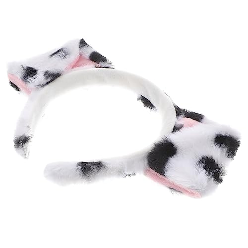 LOORGVEL Kopfschmuck für Hundeohren Dalmatiner Kostümzubehör Lustiges Tier Haarband für Partys und Cosplay Halloween von LOORGVEL