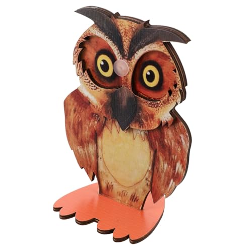 LOORGVEL Kreativer Holz brillenhalter Eulenform Tierischer Organizer für Sonnenbrillen Lesebrillen Schreibtisch Dekoration Robust und Handgefertigt für Zuhause und Geschäft LOORGVEL Kreativer Holz brillenhalter Eulenform Tierischer Organizer für Sonnenbrillen Lesebrillen Schreibtisch Dekoration Robust und Handgefertigt für Zuhause und Geschäft von LOORGVEL