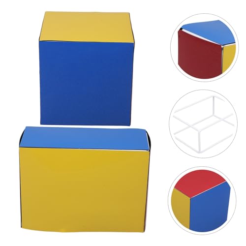LOORGVEL Magnetisches Modell mit Abnehmbaren Rahmen und Körpern Lernspielzeug für Grundschule Anschauliches Lehrmittel zur Vermittlung von Volumen und Oberfläche Fördert Interaktives LOORGVEL Magnetisches Modell mit Abnehmbaren Rahmen und Körpern Lernspielzeug für Grundschule Anschauliches Lehrmittel zur Vermittlung von Volumen und Oberfläche Fördert Interaktives von LOORGVEL