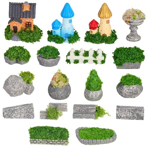 LOORGVEL Mini Garten Dekoration Miniatur Harz Figuren Vielseitig Leicht Zu Platzieren Robuste Miniaturbäume Für Feengarten Puppenhaus Bonsai Terrarien Ornamente LOORGVEL Mini Garten Dekoration Miniatur Harz Figuren Vielseitig Leicht Zu Platzieren Robuste Miniaturbäume Für Feengarten Puppenhaus Bonsai Terrarien Ornamente von LOORGVEL