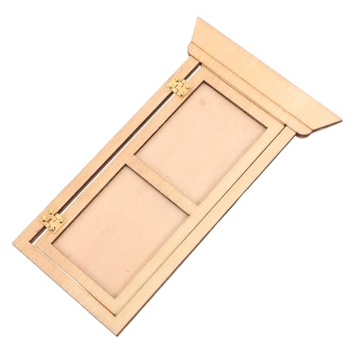 LOORGVEL Mini -Hausmodellmöbel winzige Tür Puppenhausbauzubehör Miniaturtür für Puppenhaus Miniatur-Puppenstubenmöbel Puppenhaus-Mini-Tür Spielhausmöbel hölzern Beige LOORGVEL Mini -Hausmodellmöbel winzige Tür Puppenhausbauzubehör Miniaturtür für Puppenhaus Miniatur-Puppenstubenmöbel Puppenhaus-Mini-Tür Spielhausmöbel hölzern Beige von LOORGVEL
