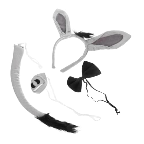 LOORGVEL Niedliches Esel Ohr Haarreif Kostümaccessoire Leichtes Bequemes Stirnband Vielseitig Einsetzbar für Karneval Halloween Party Rollenspiel Junge Mädchen LOORGVEL Niedliches Esel Ohr Haarreif Kostümaccessoire Leichtes Bequemes Stirnband Vielseitig Einsetzbar für Karneval Halloween Party Rollenspiel Junge Mädchen von LOORGVEL