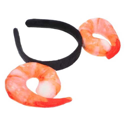 LOORGVEL Realistisches Garnelen Haarband Lustiges Meeres Tier Kostüm Accessoire Auffälliges Vielseitiges Stirnband für Mottopartys Halloween Cosplay und Lustige Verkleidungen LOORGVEL Realistisches Garnelen Haarband Lustiges Meeres Tier Kostüm Accessoire Auffälliges Vielseitiges Stirnband für Mottopartys Halloween Cosplay und Lustige Verkleidungen von LOORGVEL
