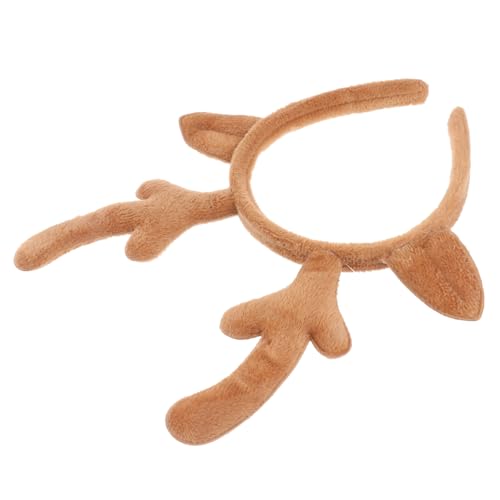 LOORGVEL Weihnachtliches Rentier Geweih Haarreif Haarschmuck Weihnachten Party Kostüm Festliches Stirnband für Mädchen Jungen LOORGVEL Weihnachtliches Rentier Geweih Haarreif Haarschmuck Weihnachten Party Kostüm Festliches Stirnband für Mädchen Jungen von LOORGVEL