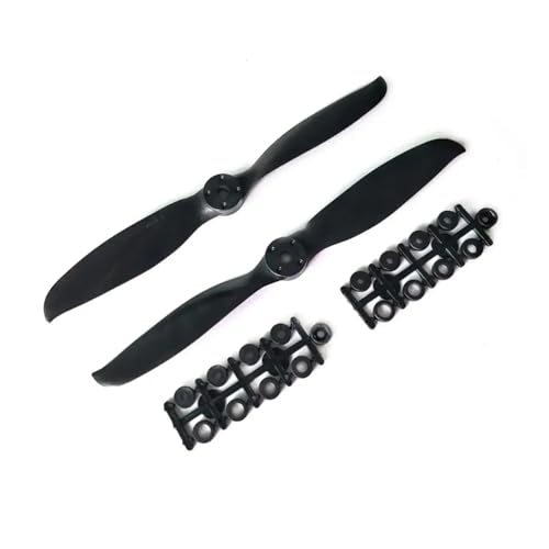 1 Paar 8060 Nylon-Propeller 8x6 kompatibler RC-Quadcopter mit Unterlegscheiben universell von LOOwAH