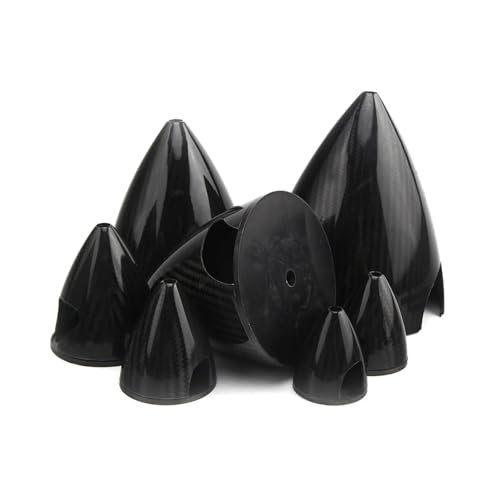 1 Stück Carbon-Spinner, 3K-Oberfläche, kompatibles RC-Flugzeug, 2 Propeller, mehrere Größen, 1,75 Zoll / 2 Zoll / 2,25 Zoll / 2,5 Zoll / 3 Zoll / 3,5 Zoll / 4 Zoll, universell(83mm) von LOOwAH