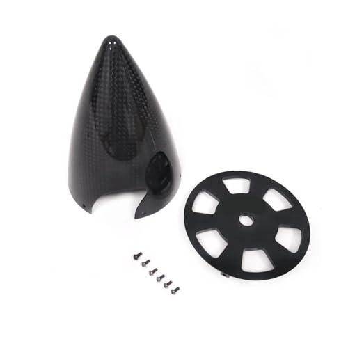 1 stück 3,5 "/89mm Carbon Spinner mit Aluminium Rückplatte 2 Spinner Kompatibel RC Flugzeug Universal 1 stück 3,5 "/89mm Carbon Spinner mit Aluminium Rückplatte 2 Spinner Kompatibel RC Flugzeug Universal von LOOwAH