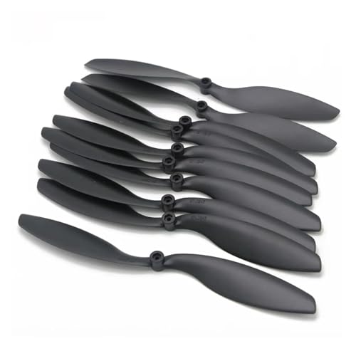 10 Teile/los HY Propeller 5045 6030 7060 8043 8060 9047 9060 1047 1147 kompatibel rc Flugzeug Modell universal(8043) von LOOwAH