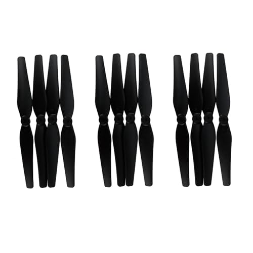 12 stücke Propeller Kompatibel mit S70W HS100 T35 HS100G RC Quadcopter Drone Ersatzteile Zubehör Universal(1pcs Box) von LOOwAH