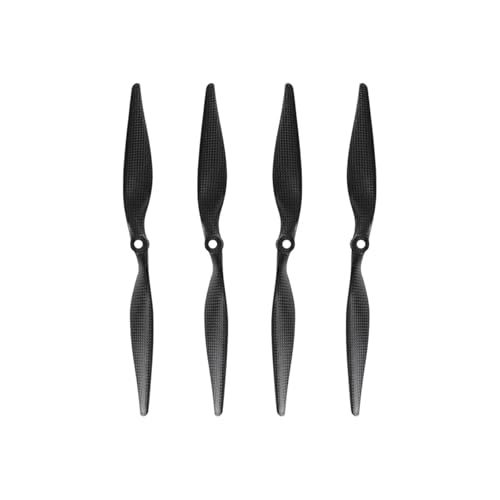 1365 Carbon-Propeller, kompatibel mit Starrflügelflugzeug-Propellern, Drohnen-Kreuzfahrtpropellern, 13-Zoll-Drohnenpropeller-Zubehör universell(4pcs) von LOOwAH