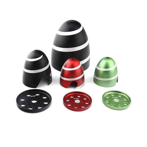 2,5 Zoll 3 Zoll 4,5 Zoll Spinner 2 Propellerkegel, kompatibel mit Flugzeugsteuerungsmodell Universal(2.5inch Brown) von LOOwAH