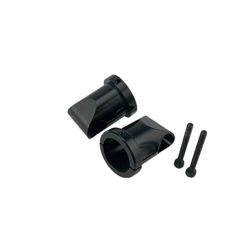 2 Stück T-Typ-Fahrwerk-T-Stück-Anschluss, kompatibel mit 16 mm – 10 mm Stativ, Metallanschluss, Carbonrohr, Aluminiumlegierung, Anschluss, universell von LOOwAH