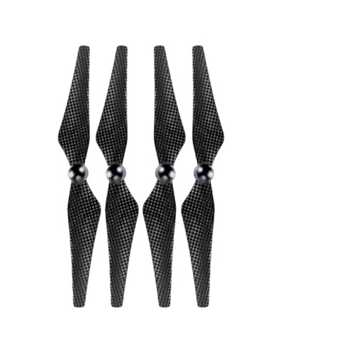 3 Arten 4-teiliges Set Carbon Propeller 9450F Kompatibel mit P4 mit Basis Drohne Propellerteile Drohne Zubehör Universal(4pcs Blue Purple-2) von LOOwAH