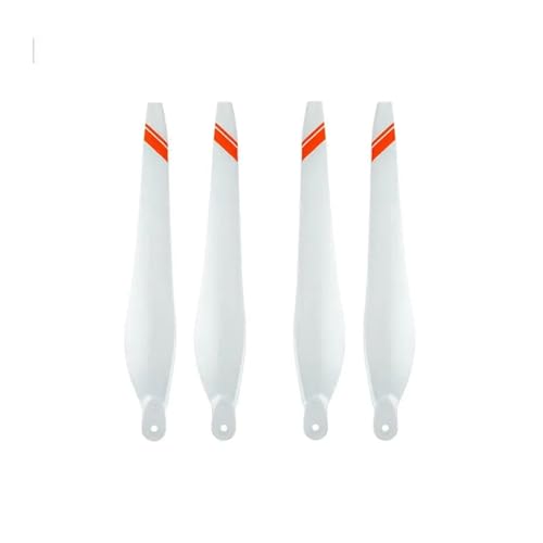 36190 Carbon Nylon Weiß Propeller 36 Zoll CW CCW Propeller Kompatibel mit X9/X9 Plus/X9Max Landwirtschaft Drone Zubehör Universal(2pcs CW and 2pcs CCW) von LOOwAH