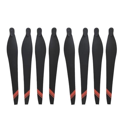 36190 Klapppropeller, großer Drohnenpropeller, 36 Zoll, CW CCW, kompatibel mit X9 Max Plus-Motor, Reparaturflügel for Agrarsprüher, universell(36190-2 Pairs-Black) von LOOwAH