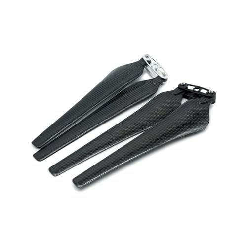 4/8 stücke DIY E1200 1760 Carbon Propeller Cw CCW 1760 17 Zoll Folding Propeller Drone Propeller Professionelle Zubehör Universal(1760 4PCS with clamp) von LOOwAH