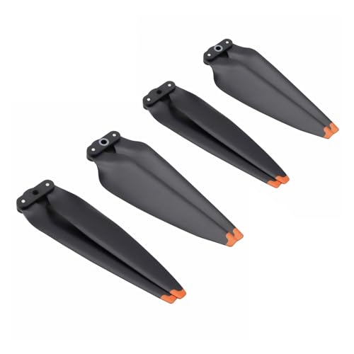 4-teiliges Propellerset, kompatibel mit AIR 3 Drone Fan Aerial Ersatz Ersatzteile 8747F Schnellverschluss Flügel Prop Zubehör Universal(2 Pairs orange) von LOOwAH