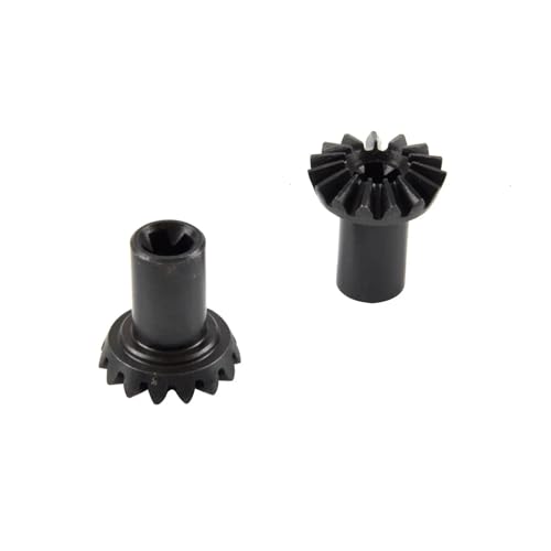 45-Grad-Drehmomentantriebs-Heckrohrwelle Schubstange Kompatibel mit RC-Helikopter-Ersatzteilen der Größe 700 und 800 Heckzubehör Universal(Fan Gears (1 Pair)) von LOOwAH