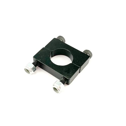 5 stücke Aluminium Kompatibel 12mm 16mm 18mm 20mm 22mm 25mm 30mm 40mm Schwarz Clamp Motor Halterung Befestigungs Clip Halterung Multi-Achse Universal(20mm (5pcs)) von LOOwAH