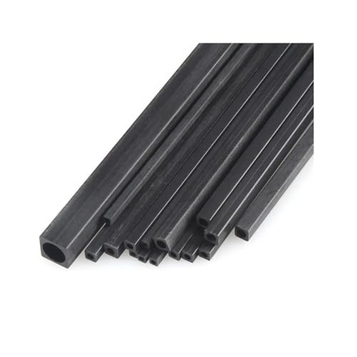 5 stücke Länge 500mm Platz Carbon Rohr Universal Platz Rohr Kompatibel RC Flugzeug Modell(10mmx8.5mm) von LOOwAH