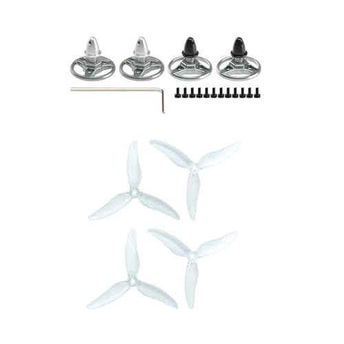 51466 kompatible FPV Combo Drone Montageplatte Basis CW CCW Motorhalterung Propellerhalterung Ersatzteile Kit Universal(2 In 1 Mix Set D) von LOOwAH