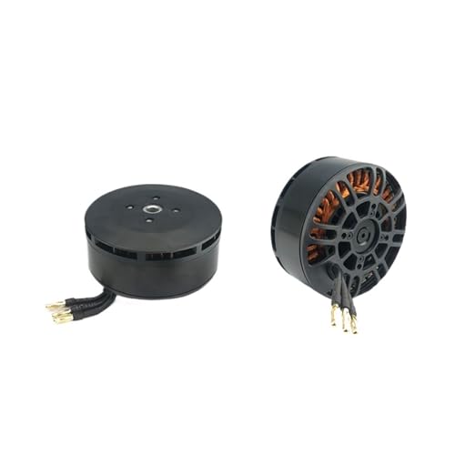 8318 120KV bürstenloser Motor, kompatibel mit landwirtschaftlichen Drohnen-Steuerflugzeugen, wasserdichter Außenrotormotor, 16KG Drohne Universal(120KV (2pcs)) von LOOwAH