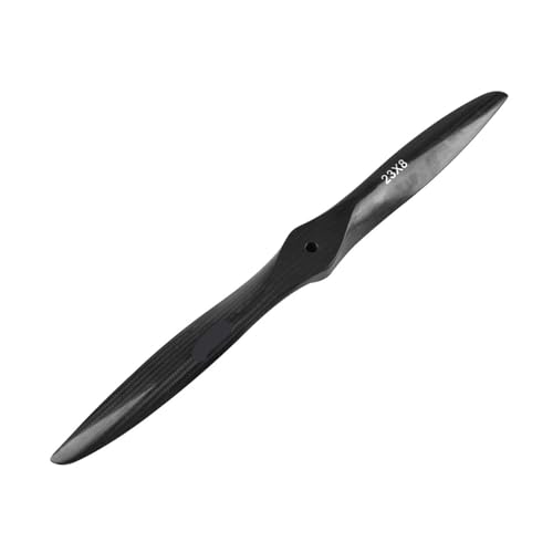 Carbon Propeller 19x10 20x16 23x8 kompatibel RC Modellflugzeug universal(PHM2308Y-CF) von LOOwAH