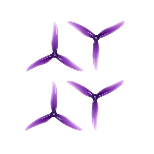 Ersatzteile Installation Propeller Basis Motorplatte CW CC W Drohnenzubehör Halterung DIY mit Werkzeug FPV Kombination Drohne Universal(5236-Purple) von LOOwAH