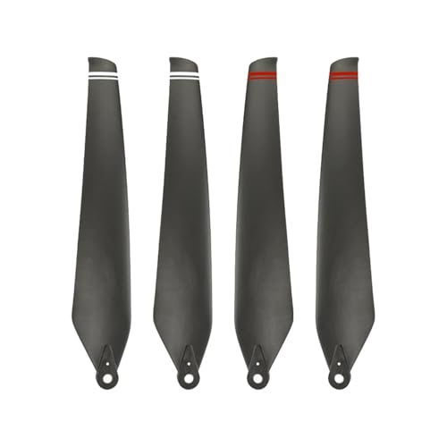 Faltbarer 47-Zoll-Propeller aus Carbon-Nylon, nach Oben neigbarer Propeller im Uhrzeigersinn gegen den Uhrzeigersinn, kompatibel mit P80 P100 V40 V50 Drohnenpropeller, Zubehör for landwirtschaftliche von LOOwAH