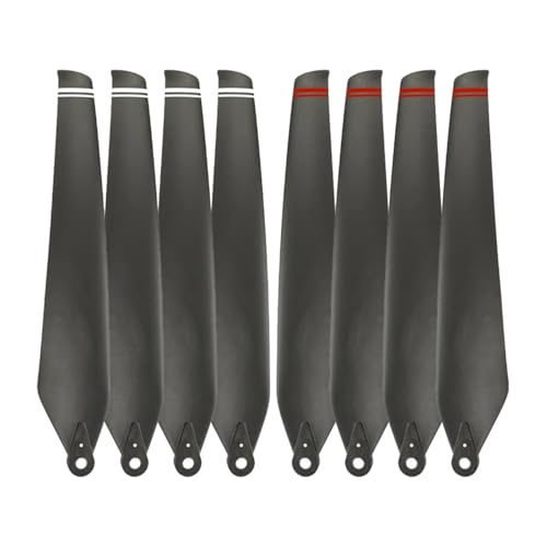 Faltbarer 47-Zoll-Propeller aus Carbon-Nylon, nach Oben neigbarer Propeller im Uhrzeigersinn gegen den Uhrzeigersinn, kompatibel mit P80 P100 V40 V50 Drohnenpropeller, Zubehör for landwirtschaftliche von LOOwAH