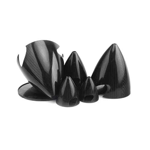 Flugzeug RC Carbon Spinner Kompatibel Mit 3 2,25 "/2,50"/3,25 "/3,5"/3,75 "/4,5"/4,75 "Universal(89mm) von LOOwAH