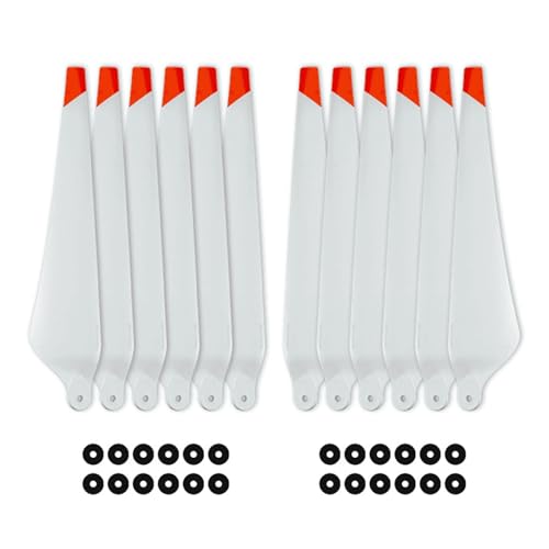 Kompatibel Landwirtschaft Drone T30 Carbon Kunststoff Weiß Propeller 3820 Sonnenschutz Landwirtschaft Zubehör Drone Teile Universal(6pcs CW and 6pcs CCW) von LOOwAH