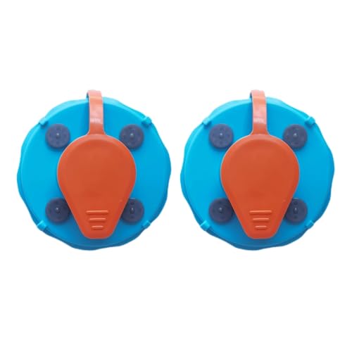 Kompatibel mit Agrarschutzdrohne T40 T50 T60 Wassertank Medikamentenbox Mutterabdeckung mit Dichtring Agrarschutz Universal(T50 2pcs-Blue) von LOOwAH