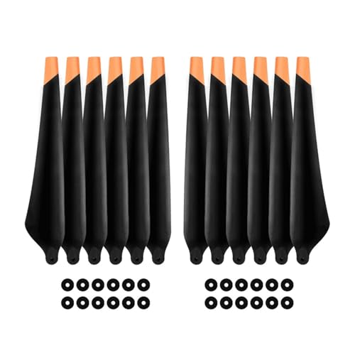 Kompatibel mit T30 3820 Drohnenzubehör Klappbarer Carbon-Kunststoff-Hybridpropeller CW CCW Propellerdrohne Agrardrohne Universal(6pcs CW and 6pcs CCW) von LOOwAH