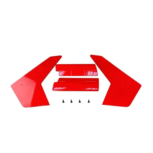 Kompatibel mit dem Rumpfersatzteil for RC-Helikopter der Größe 600 EC145. Nasenabdeckung/Fenster/Heck/Fahrwerk/Riemenantrieb/Aufkleber, universell(Flat Vertical Tail) von LOOwAH