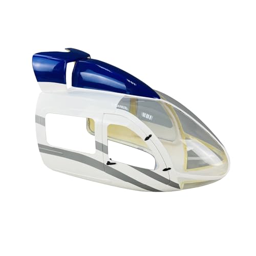 Kompatibel mit dem Rumpfersatzteil for RC-Helikopter der Größe 600 EC145. Nasenabdeckung/Fenster/Heck/Fahrwerk/Riemenantrieb/Aufkleber, universell(Nose Cover) von LOOwAH