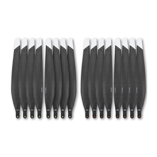 Matte Universal 30 Folding Carbon Propeller Kompatibel Mit T20P T40 T50 FC30 CW CCW Propeller Landwirtschaft Drone Zubehör(16pcs Matte-FC30) von LOOwAH