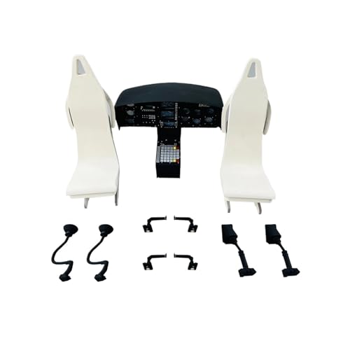 Universal 600 AS350 Flugzeugzelle Ersatzteile Baldachin/Fenster/Fahrwerk/Cockpit/Aufkleber RC Hubschrauber Flugzeugzelle Ersatzteile Universal(Cockpit Set) von LOOwAH