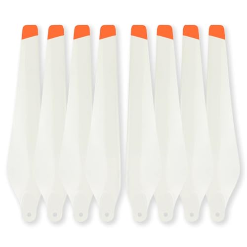 Universal R3390 Klappbarer Carbon-Weiß-Drohnenpropeller, kompatibel mit T10 T16 T20 CW CCW-Propeller, Landwirtschaftsdrohnenzubehör(4pcs CW and CCW) von LOOwAH