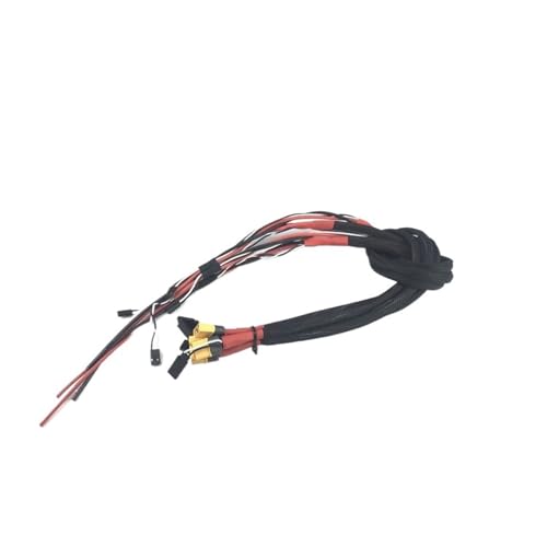 Universalkabel, kompatibel mit 14AWG-Kabelschweißkabel, XT60-Stecker, universell for Steuerflugzeuge(Without Plug (6pcs)) von LOOwAH